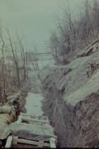 New beach road under construction